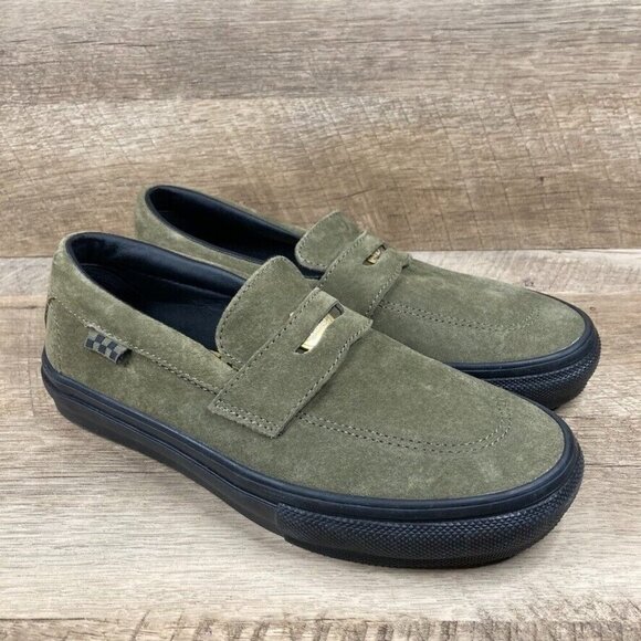 VANS x Beatrice Domond Skate Style 53 Autumn Dark Olive Mens 4 Womens 5.5 NEW - Picture 1 of 9